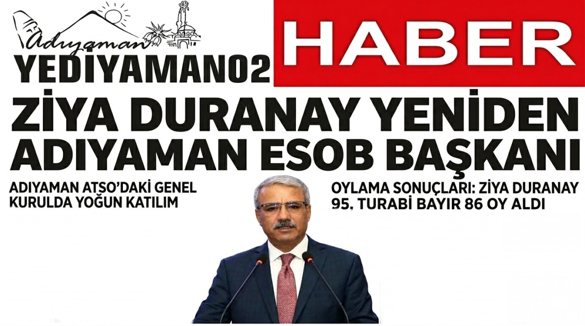 Ziya Duranay Yeniden Başkan